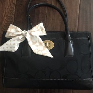 Coach Black Tote